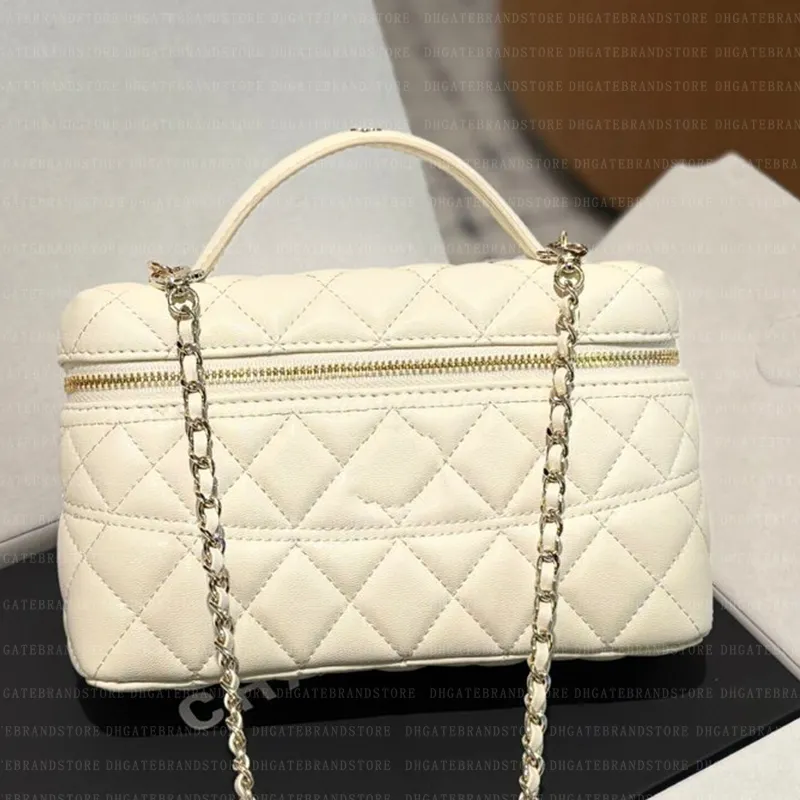 Woman Makeup Bag Cowhide Handl - Women Vanity Bags incelemesi ve fiyatı