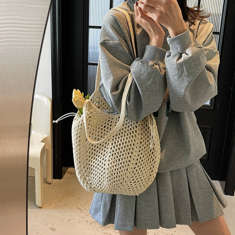 2025 Latest Summer Beach Straw - Basket Bag Wicker incelemesi ve fiyatı
