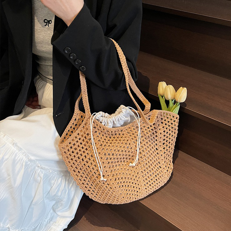 2025 Latest Summer Beach Straw - Basket Bag Wicker incelemesi ve fiyatı