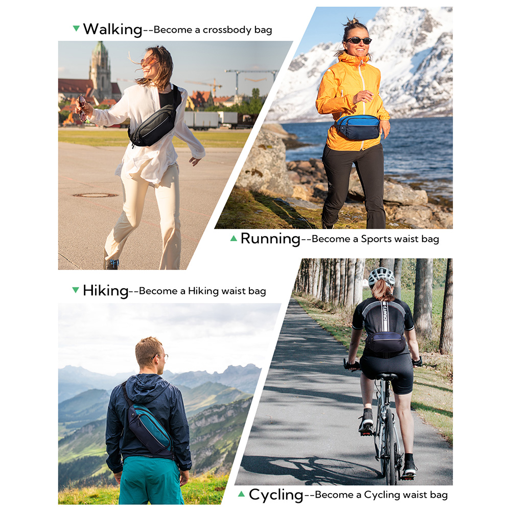 WATERFLY Fanny Pack Waist Bag  - Women Bags Deals incelemesi ve fiyatı