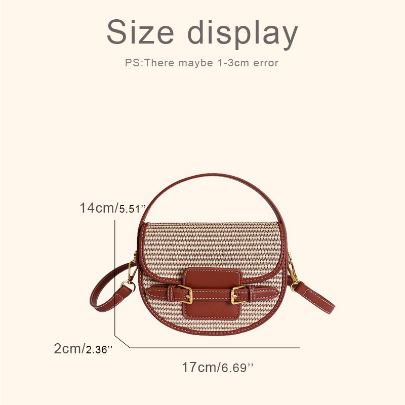 England Style Mini Straw Saddl - Women Bags Max incelemesi ve fiyatı