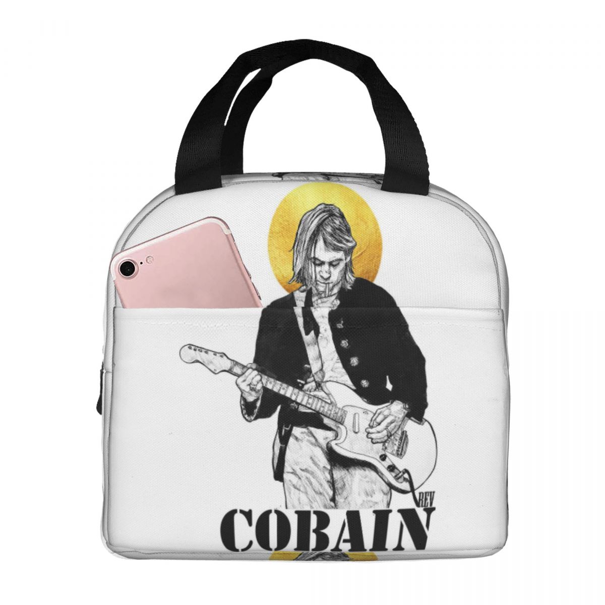 Kurt Cobain Insulated Lunch Ba - Women Bags Kurt incelemesi ve fiyatı