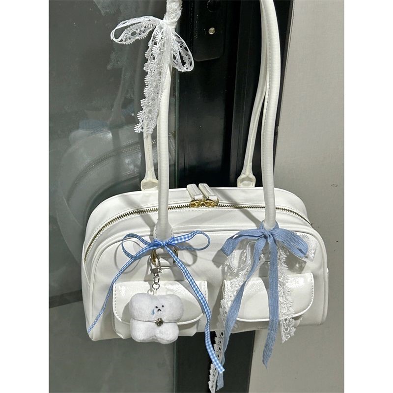 JIAERDI Retro White Bowling Ba - Women Bags Kurt incelemesi ve fiyatı
