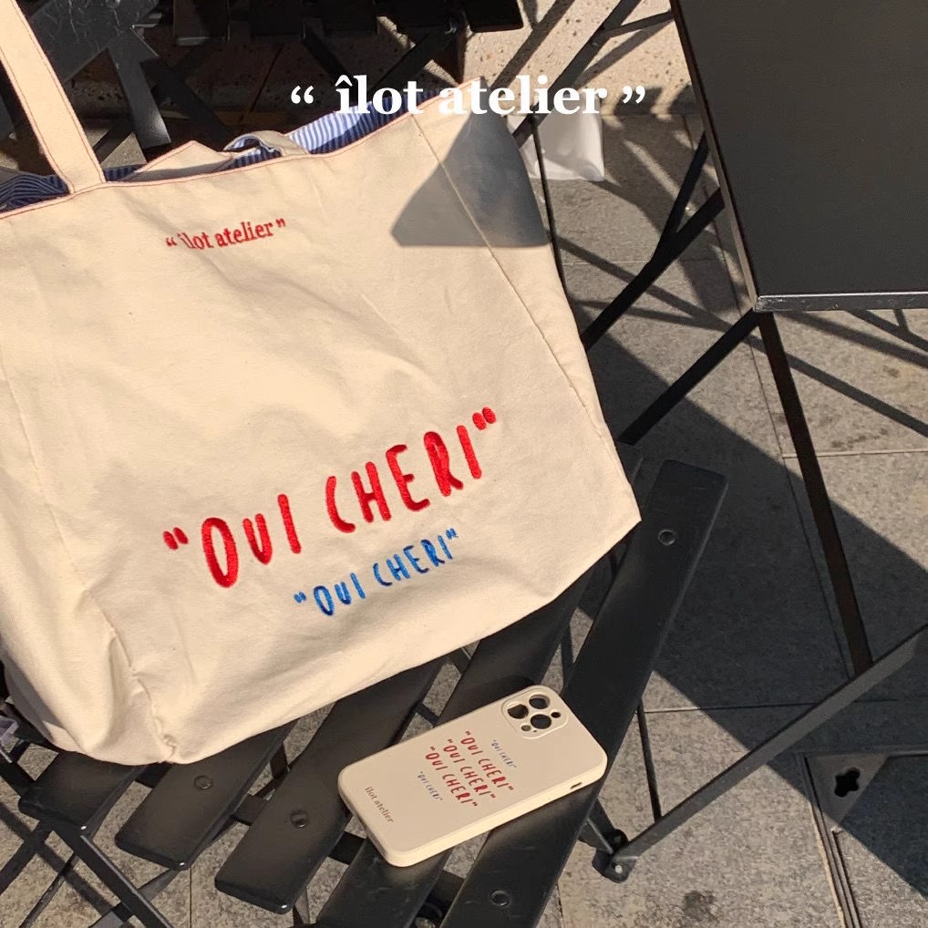 Versatile Double Striped Embro - Shopper Tote Canvas incelemesi ve fiyatı
