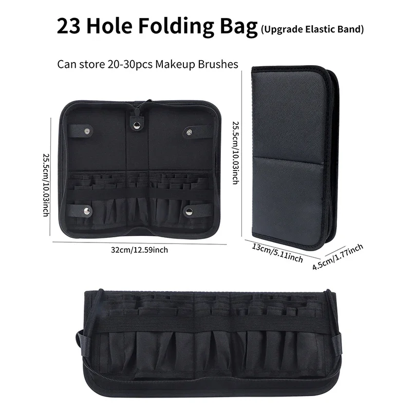 29/23 Holes Foldable Makeup Br - Women Bags Deals incelemesi ve fiyatı
