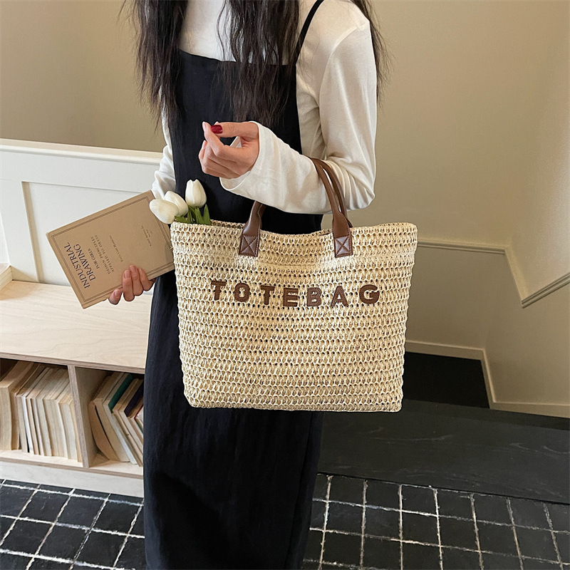 Fashion Women Straw Woven Hand - Basket Bag Wicker incelemesi ve fiyatı